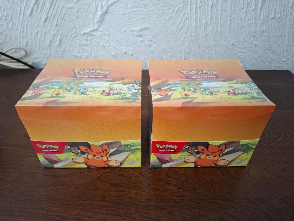 Paldea Friends Mini Tin Display, Ophalen of Verzenden, Nieuw, Booster, Foil