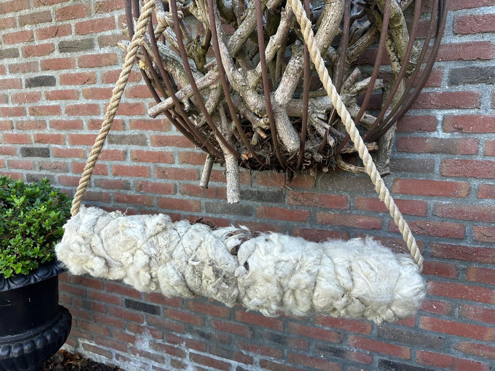 Wand/raamdecoratie wol, Ophalen of Verzenden, Zo goed als nieuw