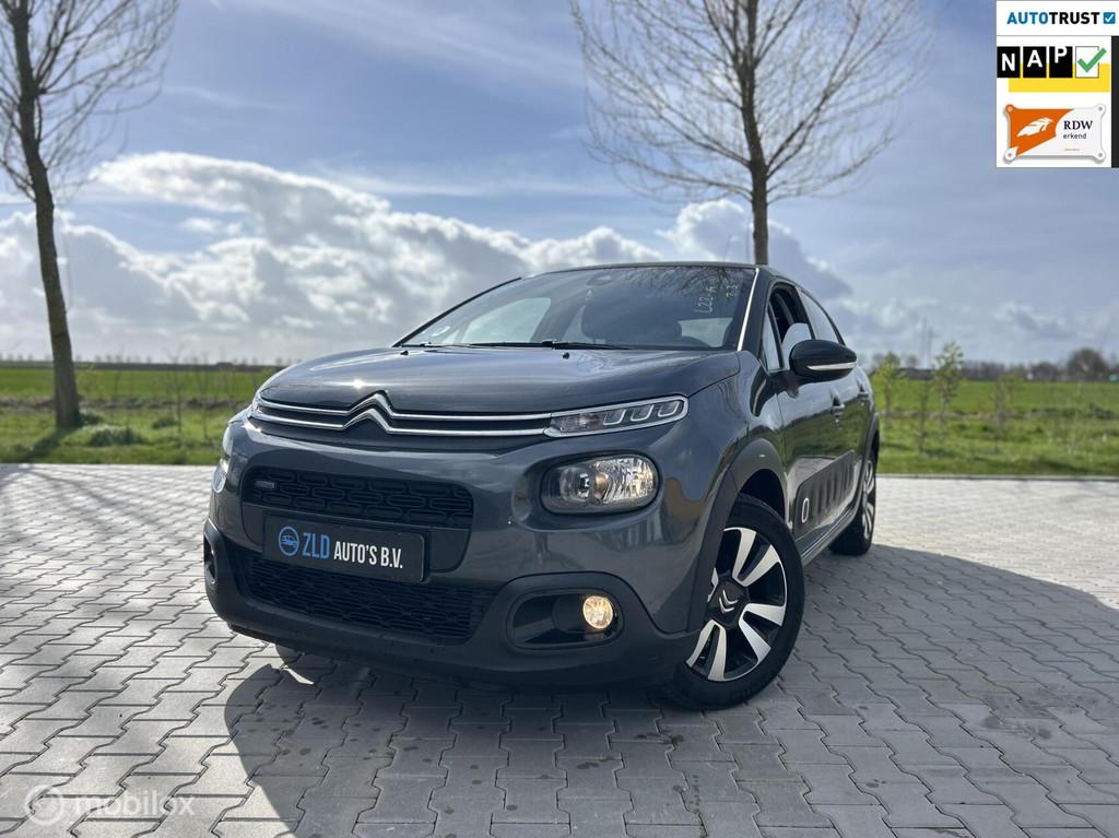 Citroen C3 1.2 PureTech Shine|CARPLAY|APK|CAMERA|CRUISE CON, Auto's, Citroën, 1199 cc, Bedrijf, Handgeschakeld, 3 cilinders