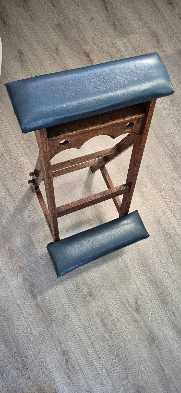 Antiek knielbankje, Ophalen, Gebruikt, 25 tot 50 cm, Rechthoekig