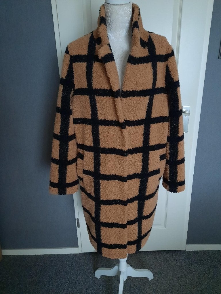 Jas Rino & Pelle Kleur : Bruin / Beige Zwart Maat : 42, Kleding | Dames, Jassen | Winter, Meerkleurig, Maat 42/44 (L), Ophalen of Verzenden