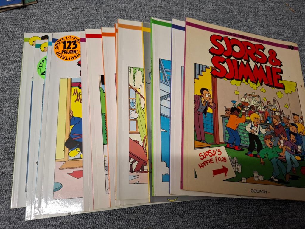 18x sjors en sjimmie, Boeken, Strips | Comics, Meerdere comics, Ophalen of Verzenden, Gelezen, Europa