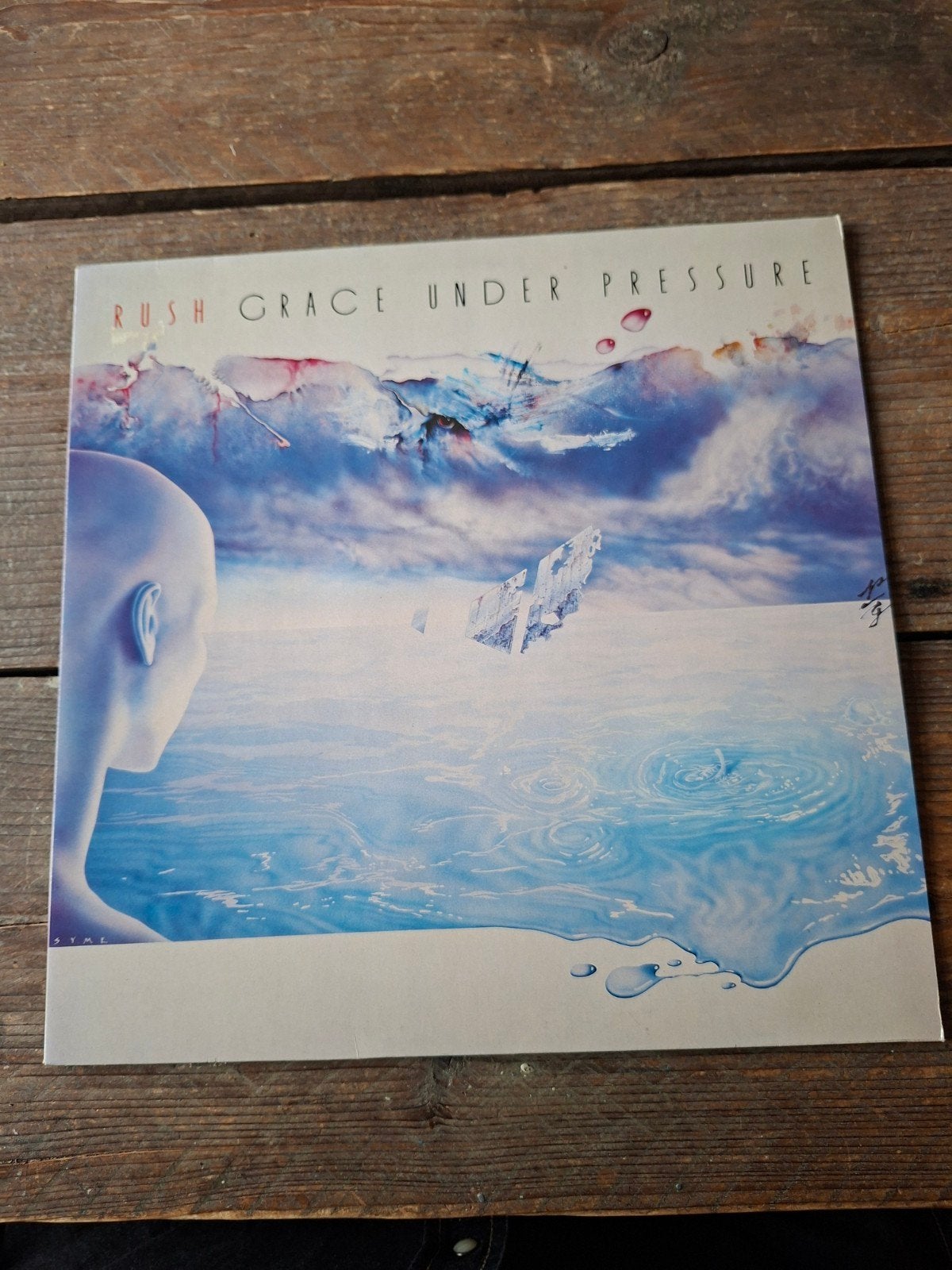 Rush - Grace Under Pressure LP (1984) - Classic Rock Vinyl, Cd's en Dvd's, Vinyl | Rock, LP, Ophalen of Verzenden, Progressive Rock