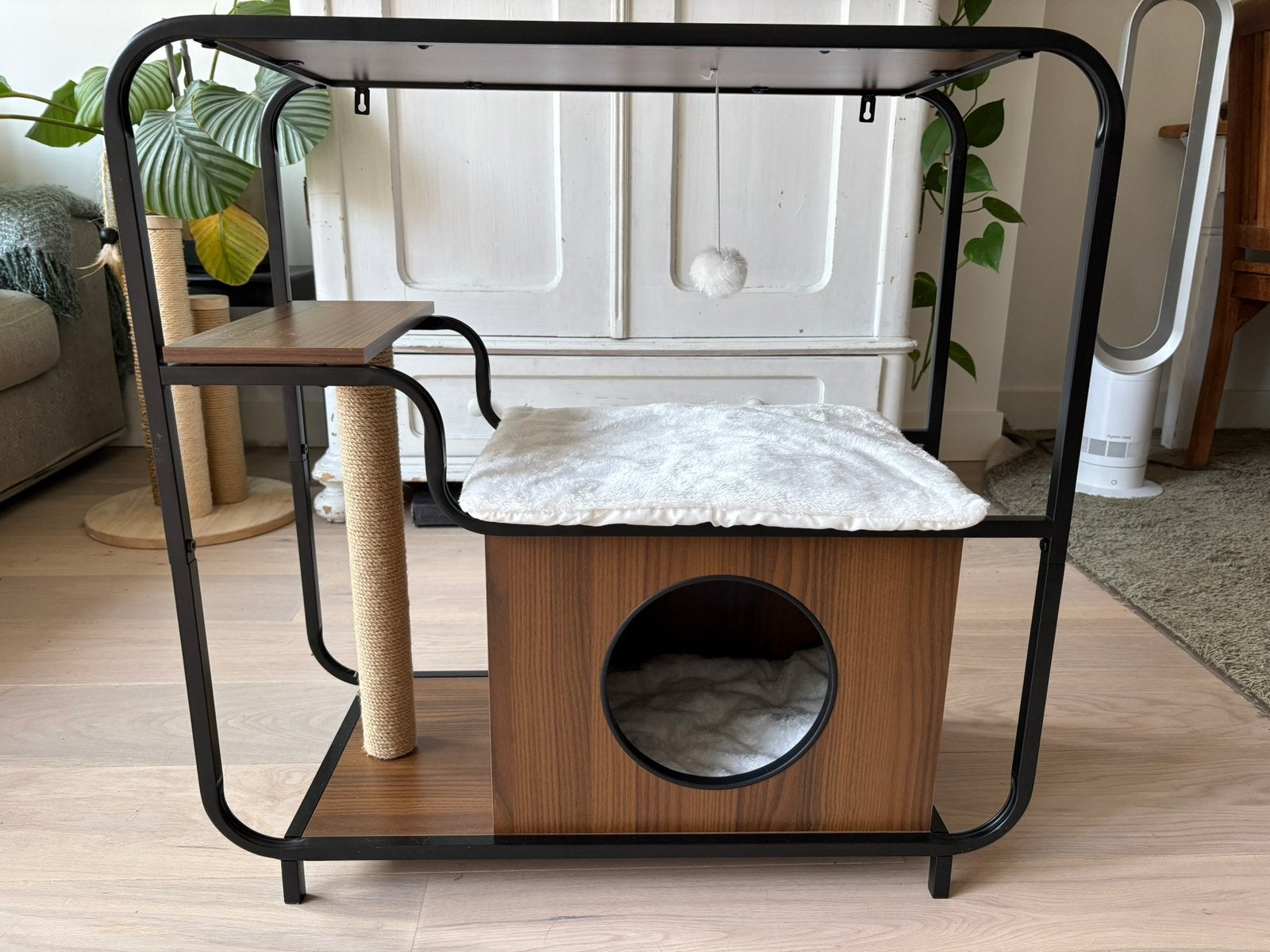 Nieuw stylish kattenmeubel incl huisje, Dieren en Toebehoren, Katten-accessoires, Ophalen, Nieuw