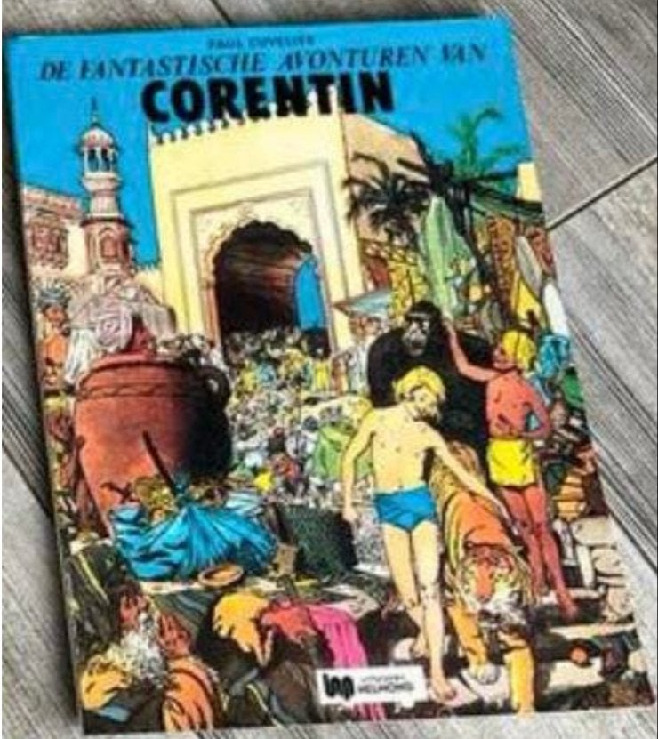 Paul Cuvelier - De Fantastische Avonturen van Corentin, Eén stripboek, Ophalen of Verzenden, Gelezen