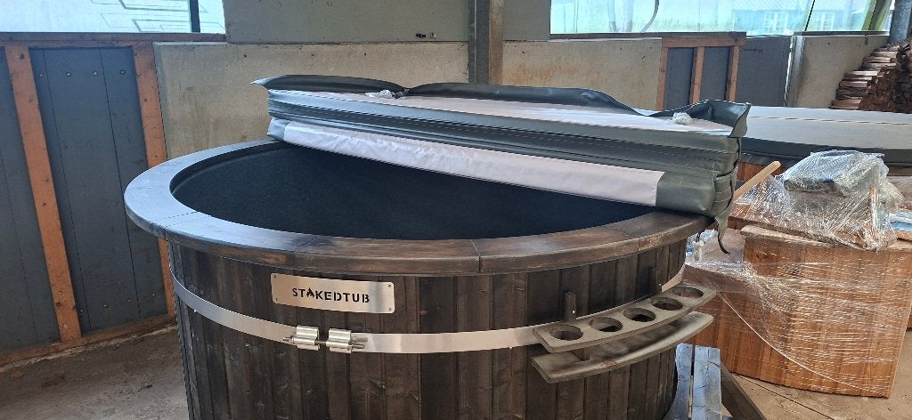 Kunststof 184 cm hufterproof houtgestookt of Rexener diesel, Tuin en Terras, Ophalen, Info@wellnessandgarden.nl, Trap, Nieuw