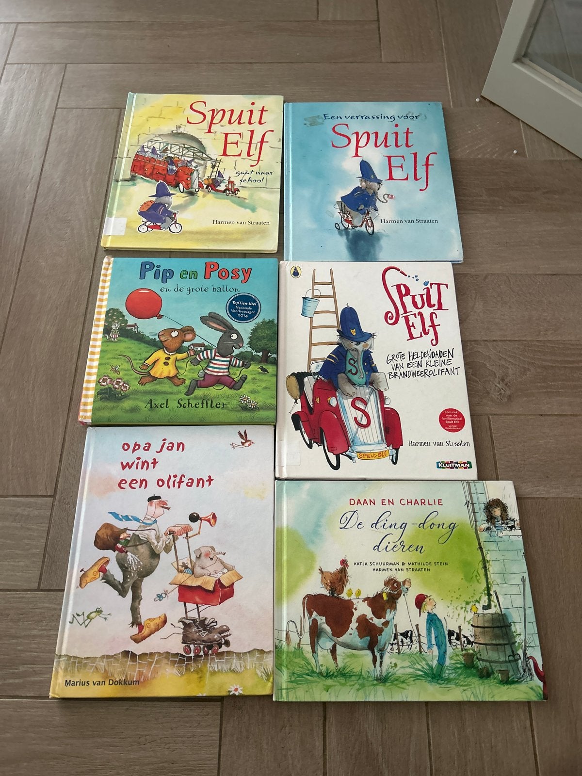 Voorleesboek: Spuit Elf, Pip en Posy, Daan en Charl, Boeken, Ophalen of Verzenden, Gelezen, 2 tot 3 jaar