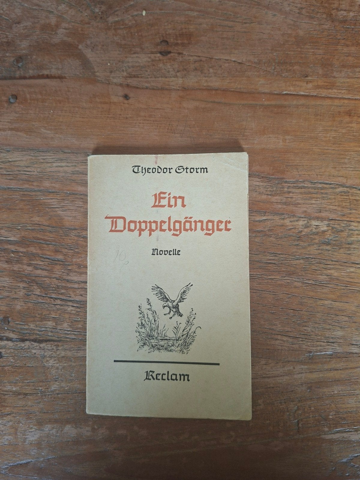Ein Doppelgänger - Novelle van Theodor Storm (oud boekje), Ophalen of Verzenden