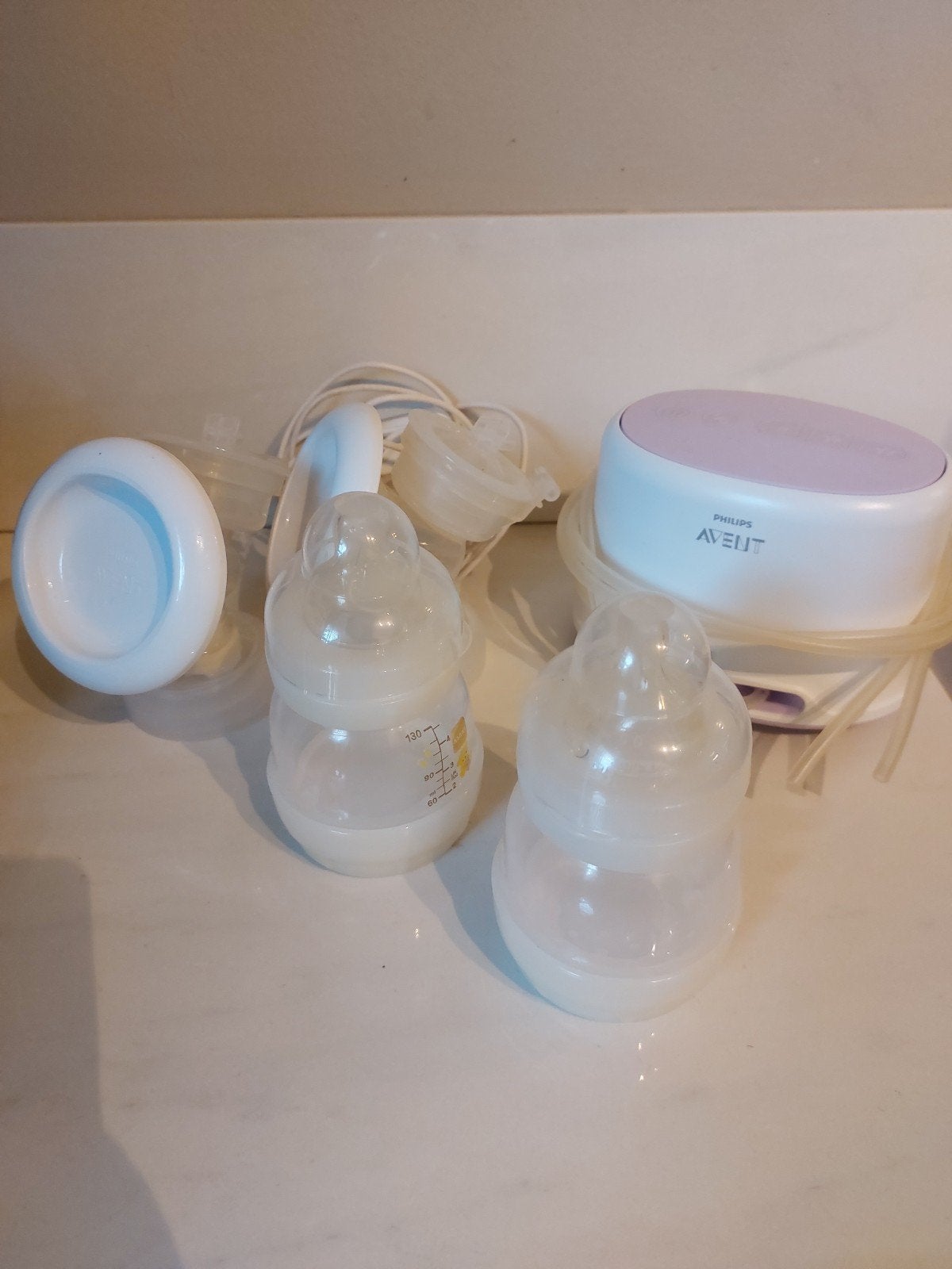 Philips Avent Elektrische Dubbele Borstkolf, Ophalen of Verzenden, Gebruikt
