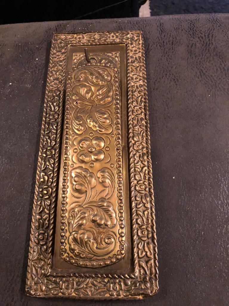 Borstelhanger antiek, Antiek en Kunst, Antiek | Koper en Brons, Ophalen of Verzenden