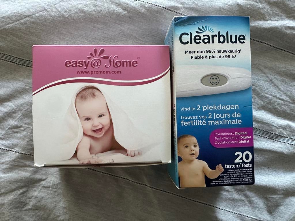 Ovulatie- en Zwangerschapstesten - Premom & Clearblue, Ophalen of Verzenden, Nieuw, Overige typen