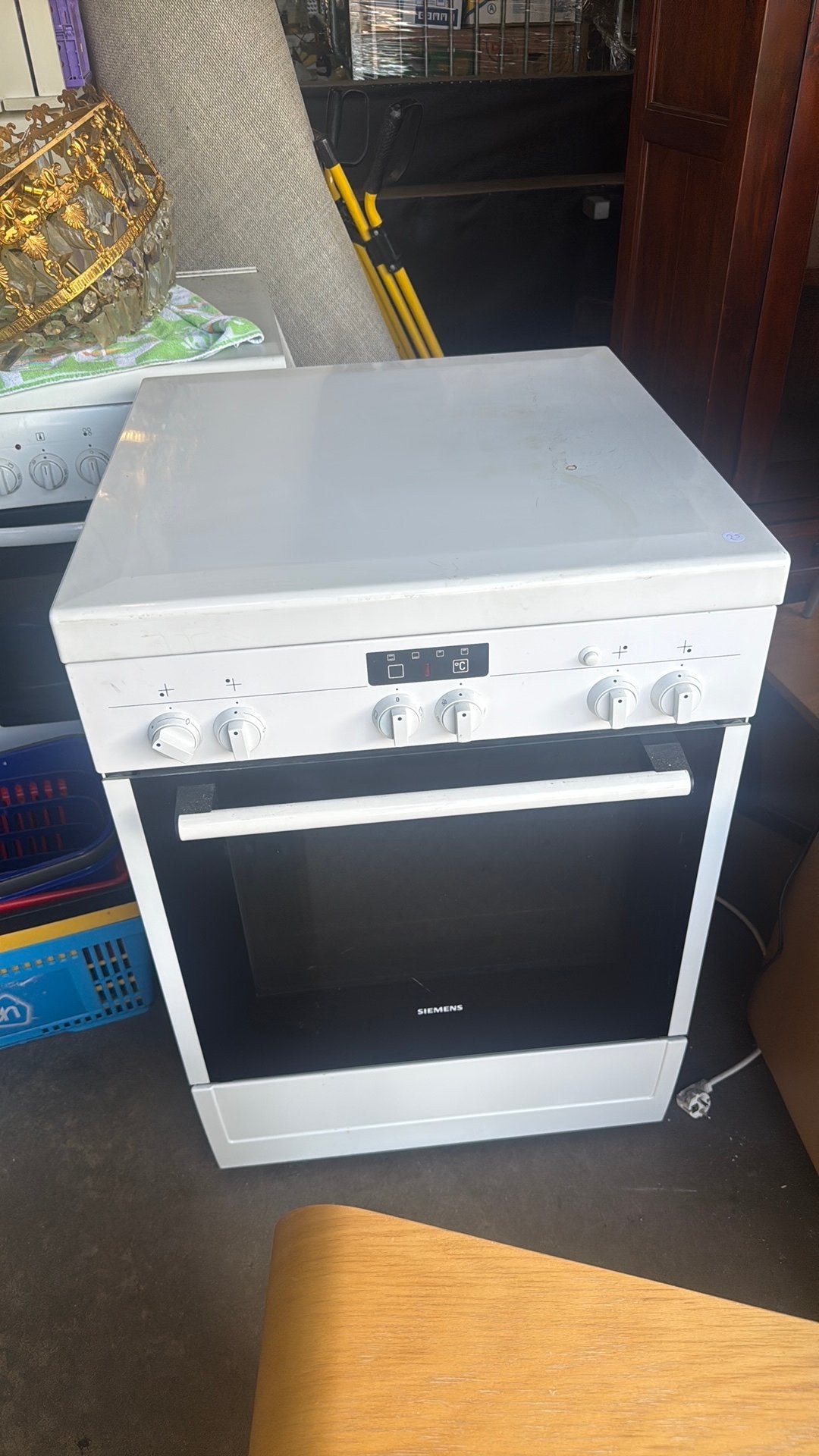 Siemen gasfornuis 35 euro., Minder dan 85 cm, Zo goed als nieuw, X, Vrijstaand