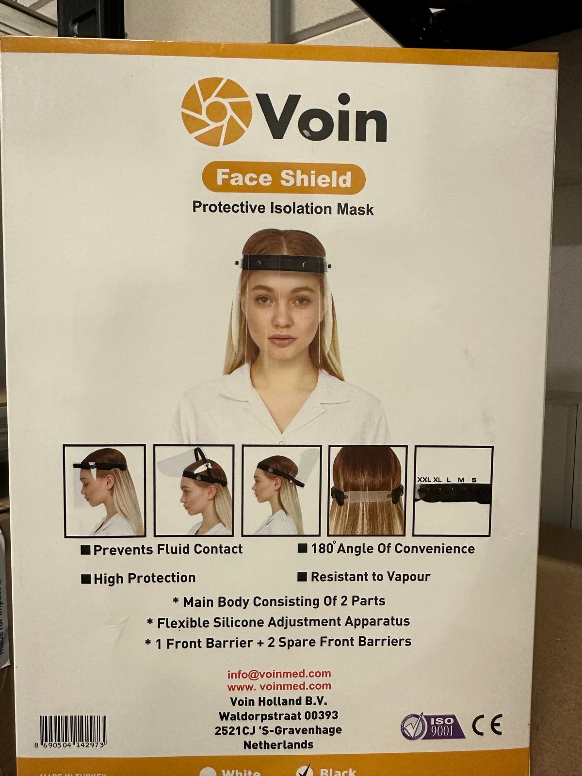 VoIn Face Shield - Beschermend Isolatiemasker, Ophalen of Verzenden, Nieuw