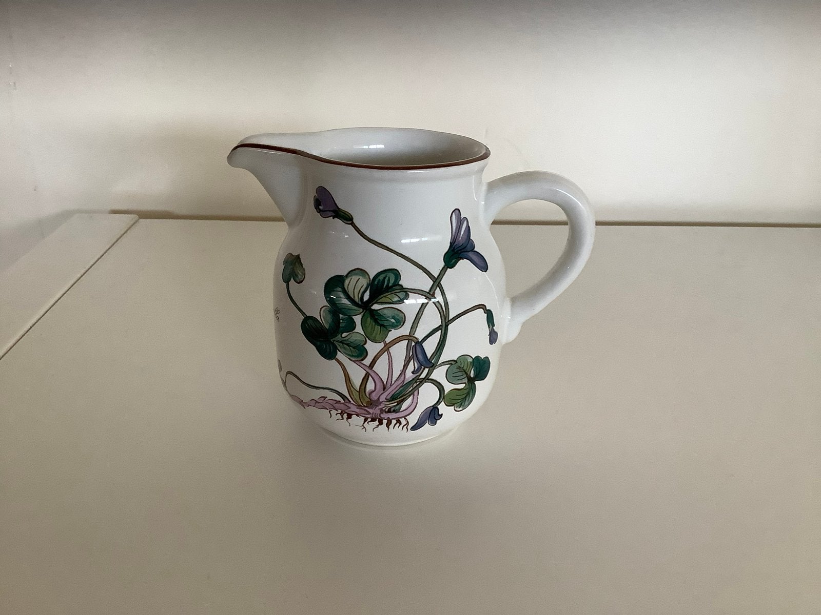 Villeroy en Boch Botanica melkkannetje blauwe bloem, Ophalen of Verzenden