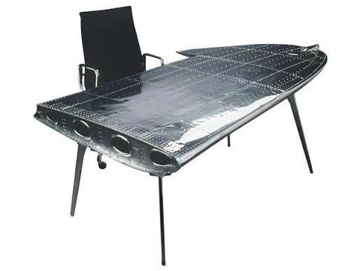 Wingtip dakota 3 bureau, Huis en Inrichting, Bureaus, Ophalen, Gebruikt, 110 cm
