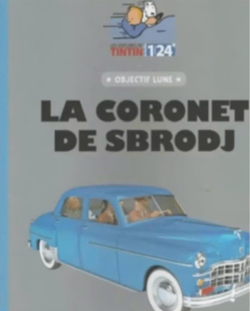 Dodge Coronet Sbrodj's Kuifje 1/24 Les voitures TINTIN # 45, Hobby en Vrije tijd, Modelauto's | 1:24, Verzenden, Nieuw, Auto, Overige merken