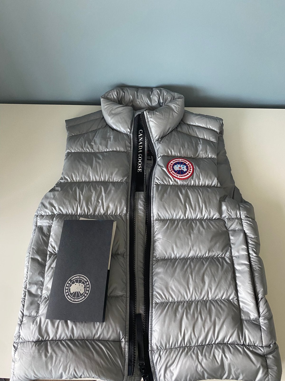 Crofton vest Canada Goose boulder grey XS, Ophalen, Nieuw, Overige maten, Zilver