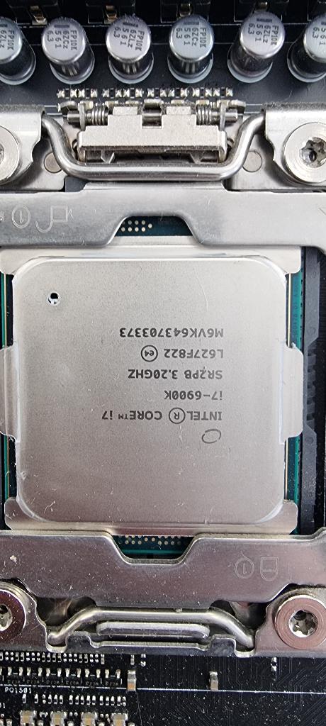 Bundel: i7-6900K + ASUS X99-A II + 32GB DDR4 + Noctua koeler, Computers en Software, Moederborden, Ophalen, Gebruikt, DDR4, ATX