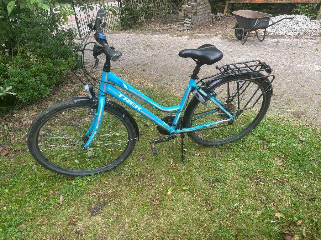 Damesfiets, Fietsen en Brommers, Fietsen | Dames | Damesfietsen, Gebruikt, Velgrem, 47 tot 50 cm, Versnellingen