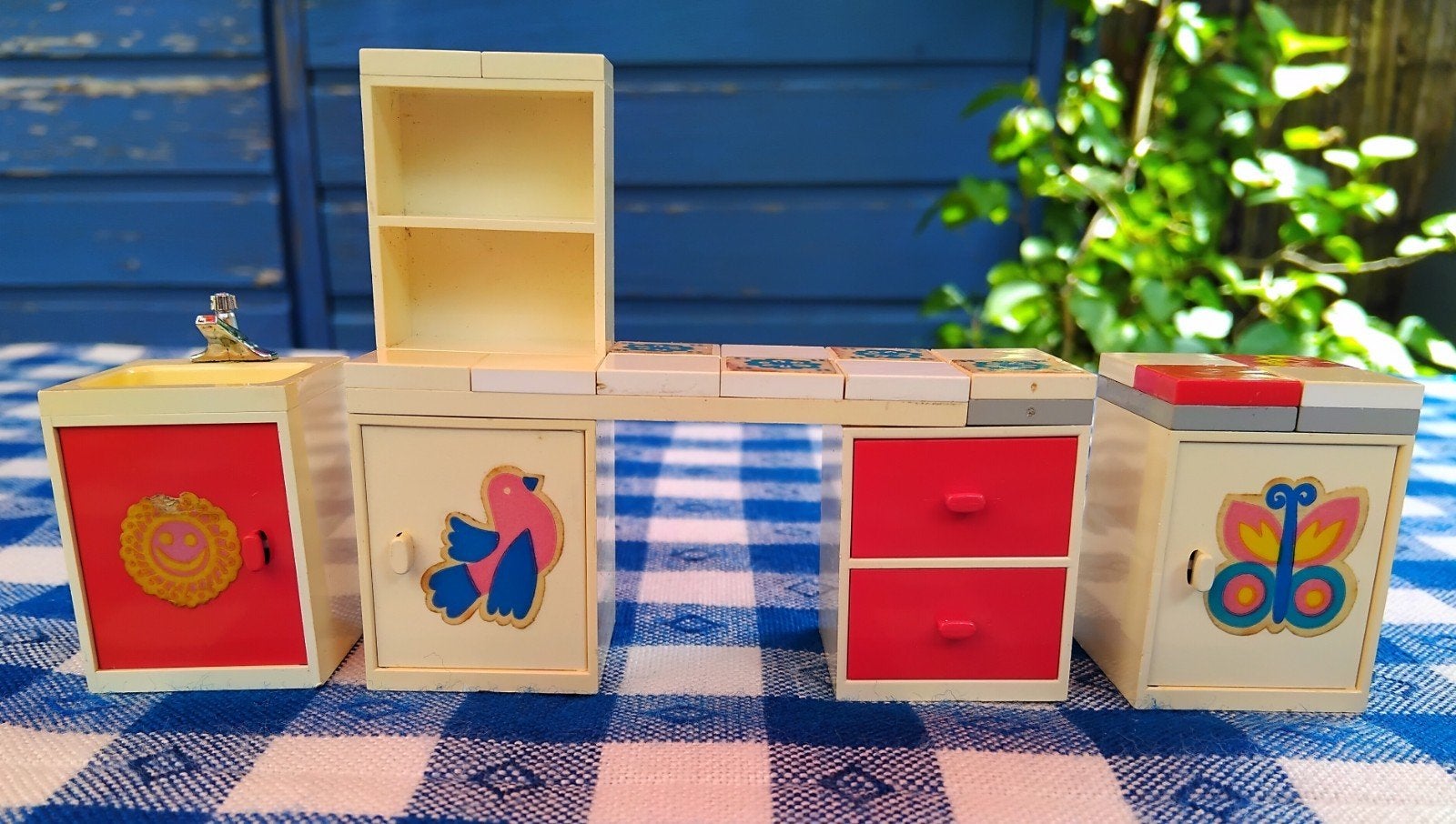 Vintage (jaren 70)Lego-homemaker 292 kitchen - 3-delig, Ophalen of Verzenden, Gebruikt, Poppenhuis