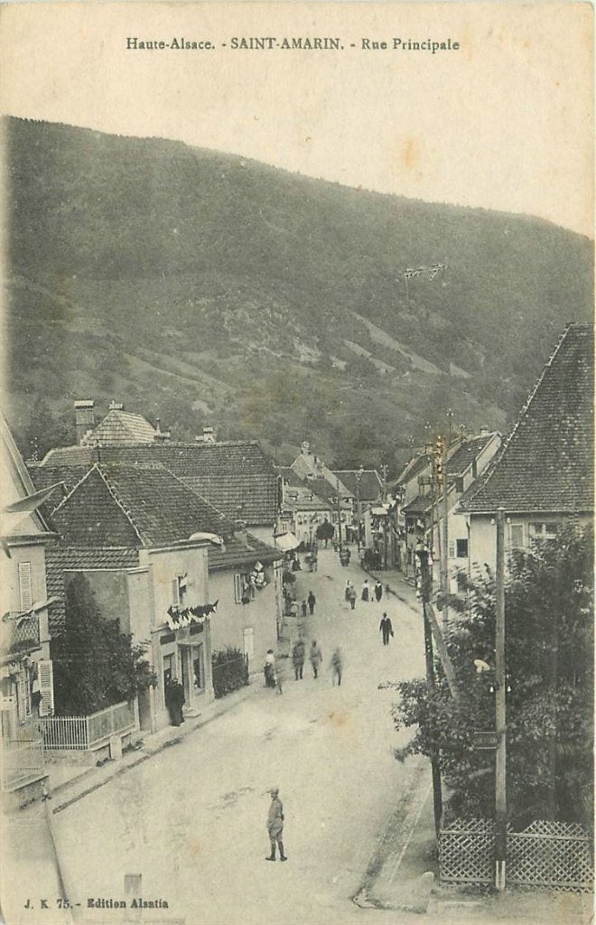 379-036-033 Saint Amarin Haute Alsace, Verzenden, Voor 1920, Frankrijk