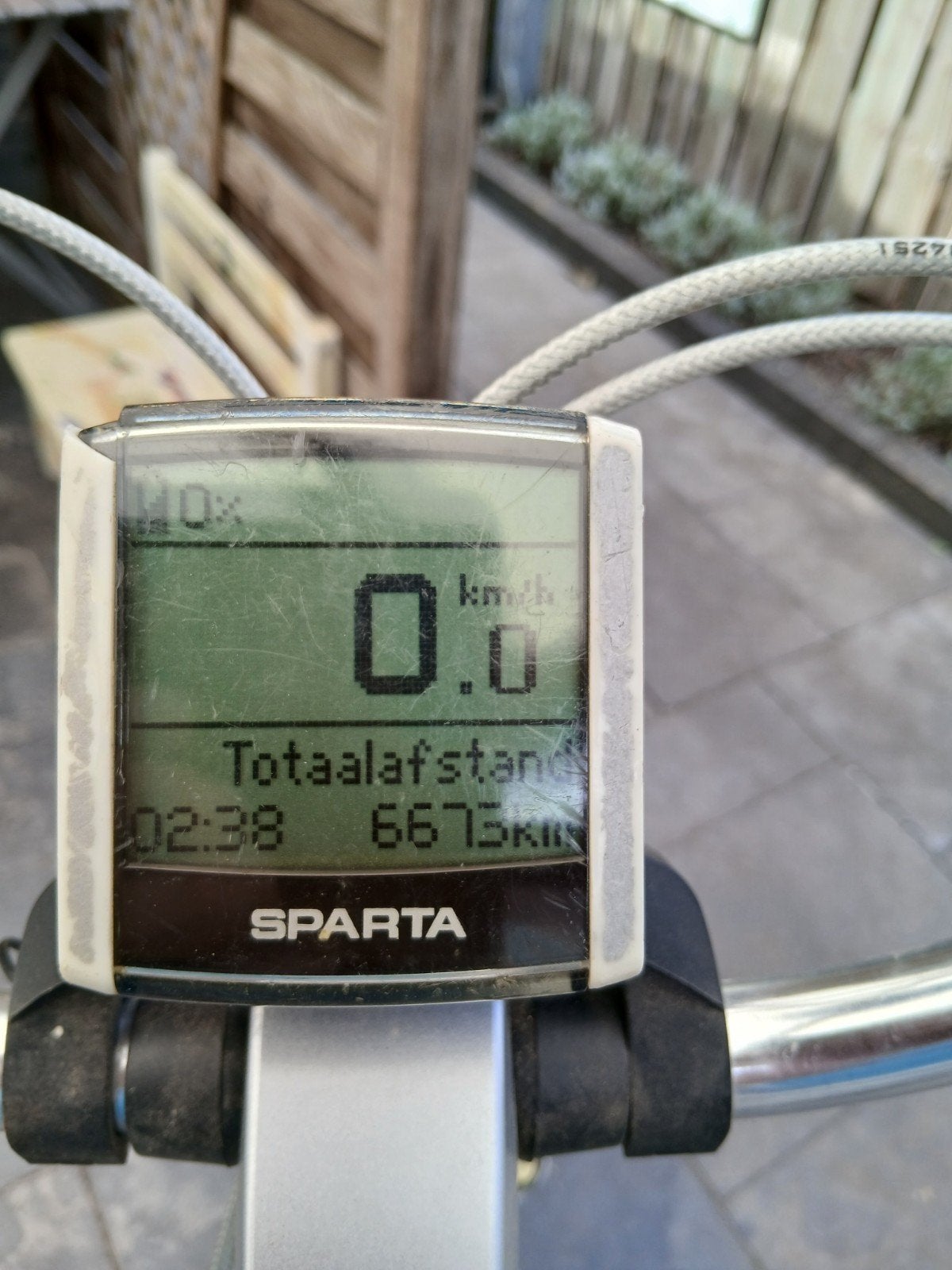 Sparta fietscomputer met snelheidsmeter en kilometerteller, Ophalen of Verzenden