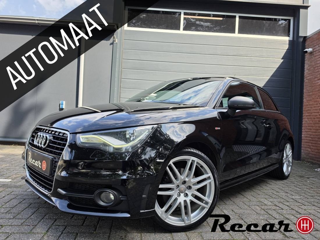 Audi A1 - 1.4 TFSI S edition/Aut/Navi/Xenon/185Pk/Mooi, Auto's, Euro 5, 4 cilinders, 1165 kg, 4 stoelen