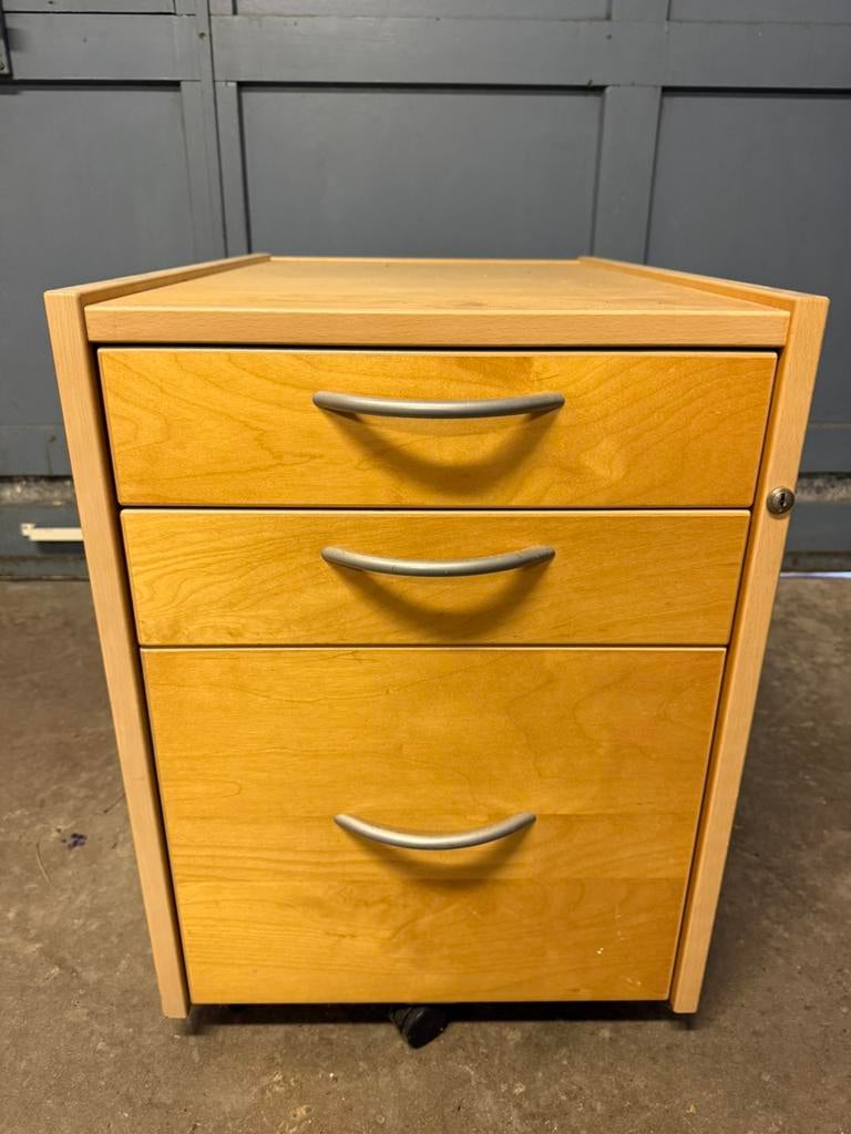 IKEA Effektiv ladenkast op wielen (60h, 65d, 43b), Ophalen, Minder dan 50 cm, Gebruikt, 3 of 4 laden