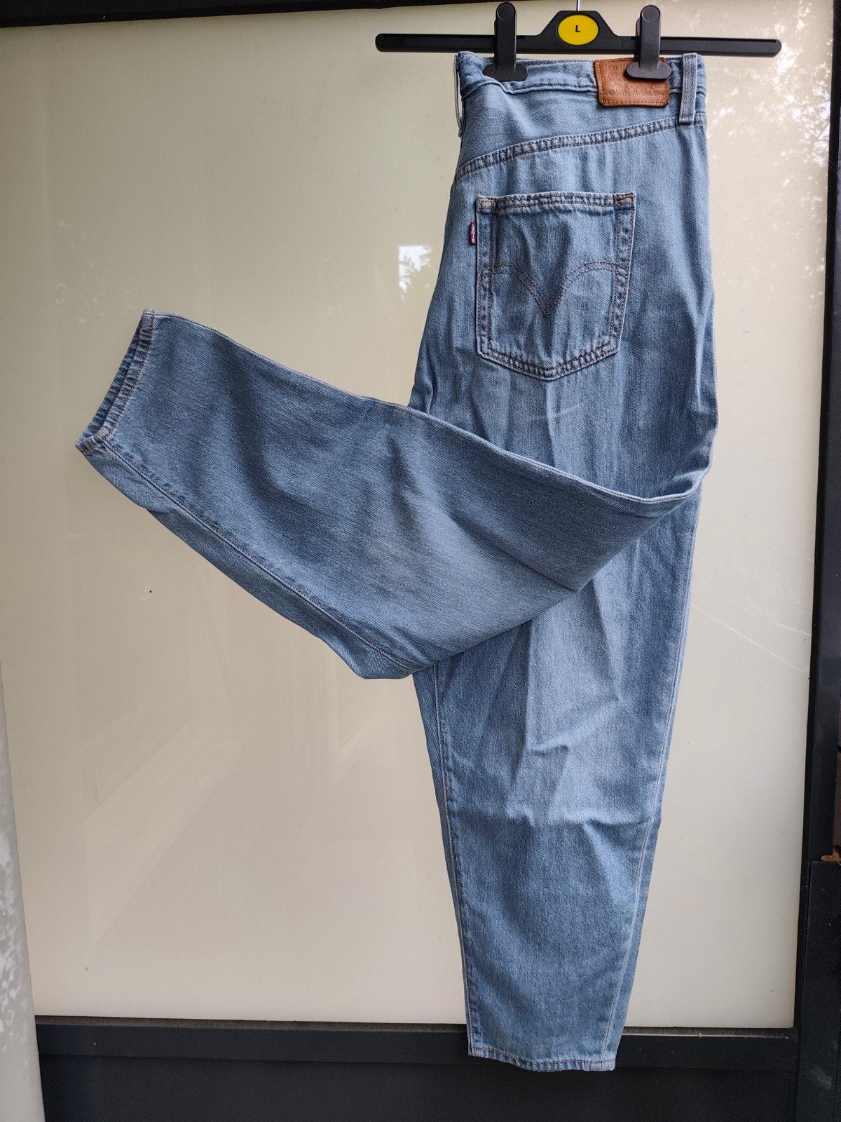 Levi Strauss, Levi's 711 High Loose Taper jeans W32L27, Kleding | Dames, Blauw, Ophalen of Verzenden, Zo goed als nieuw, W33 - W36 (confectie 42/44)