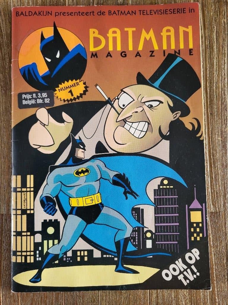 Batman Magazine nummer 1, Boeken, Strips | Comics, Eén comic, Europa, Ophalen of Verzenden, Zo goed als nieuw