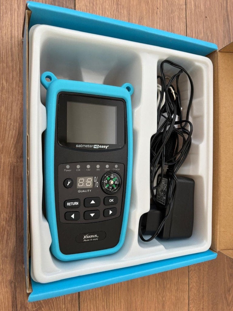 Xsarius Satmeter HD Easy, Ophalen of Verzenden, Zo goed als nieuw, (Schotel)antenne-accessoires, Overige merken