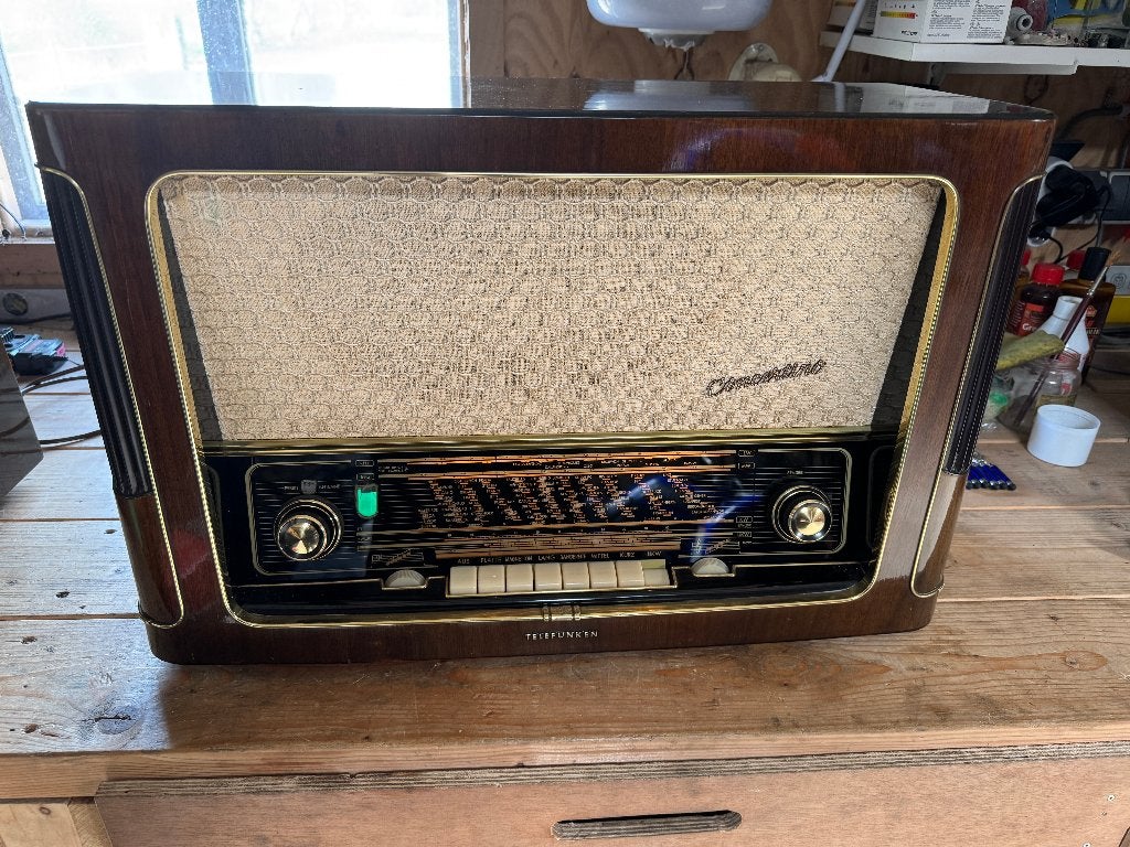Telefunken Concertino 6 Buizenradio Antiek Nieuwstaat, Ophalen