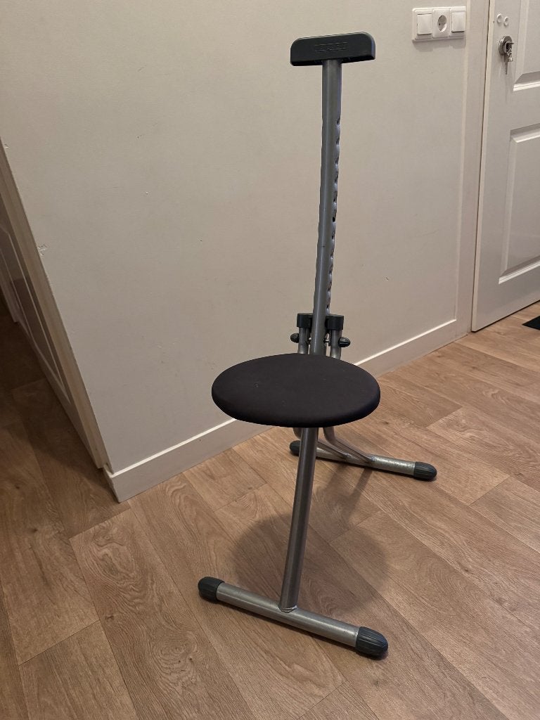 Strijkstoel, Ophalen, Gebruikt, Stof, Eén