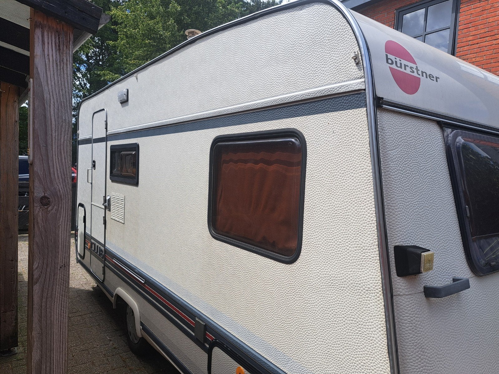 In prijs verlaagd! Burstner Club met zeer nette voortent, Caravans en Kamperen, Particulier