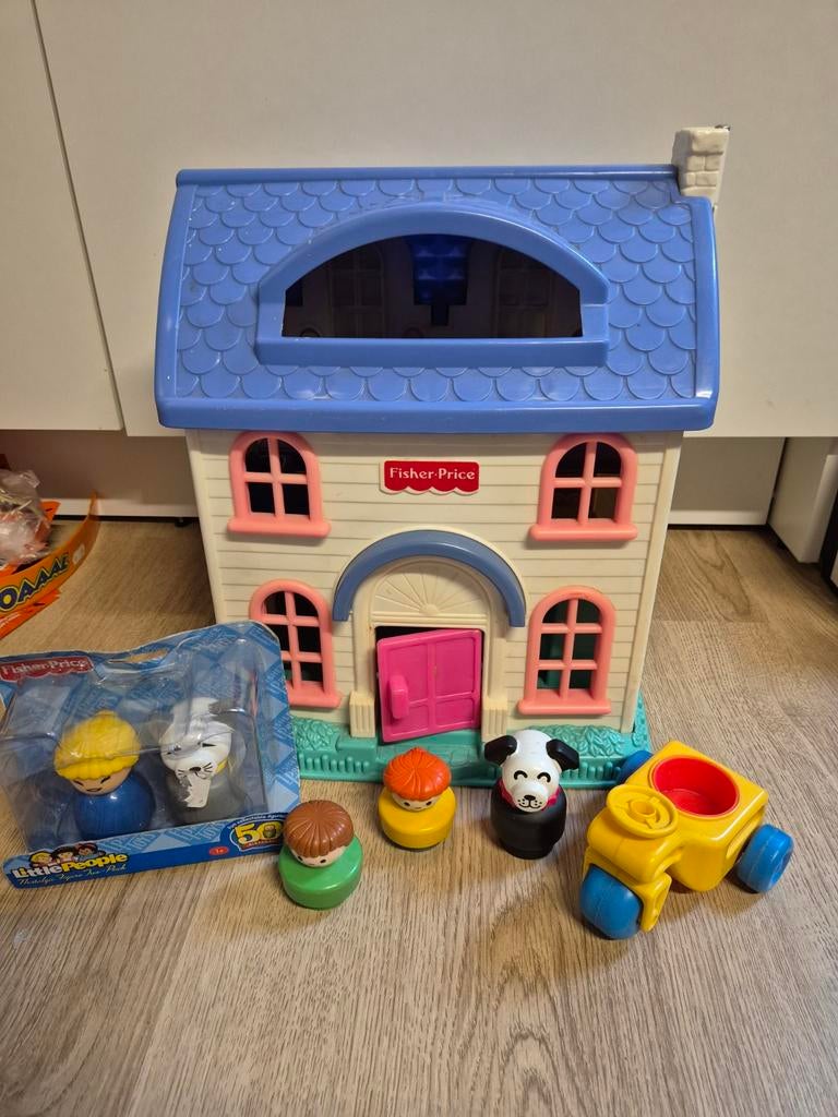 Fisher price huis, Ophalen of Verzenden, Speelset