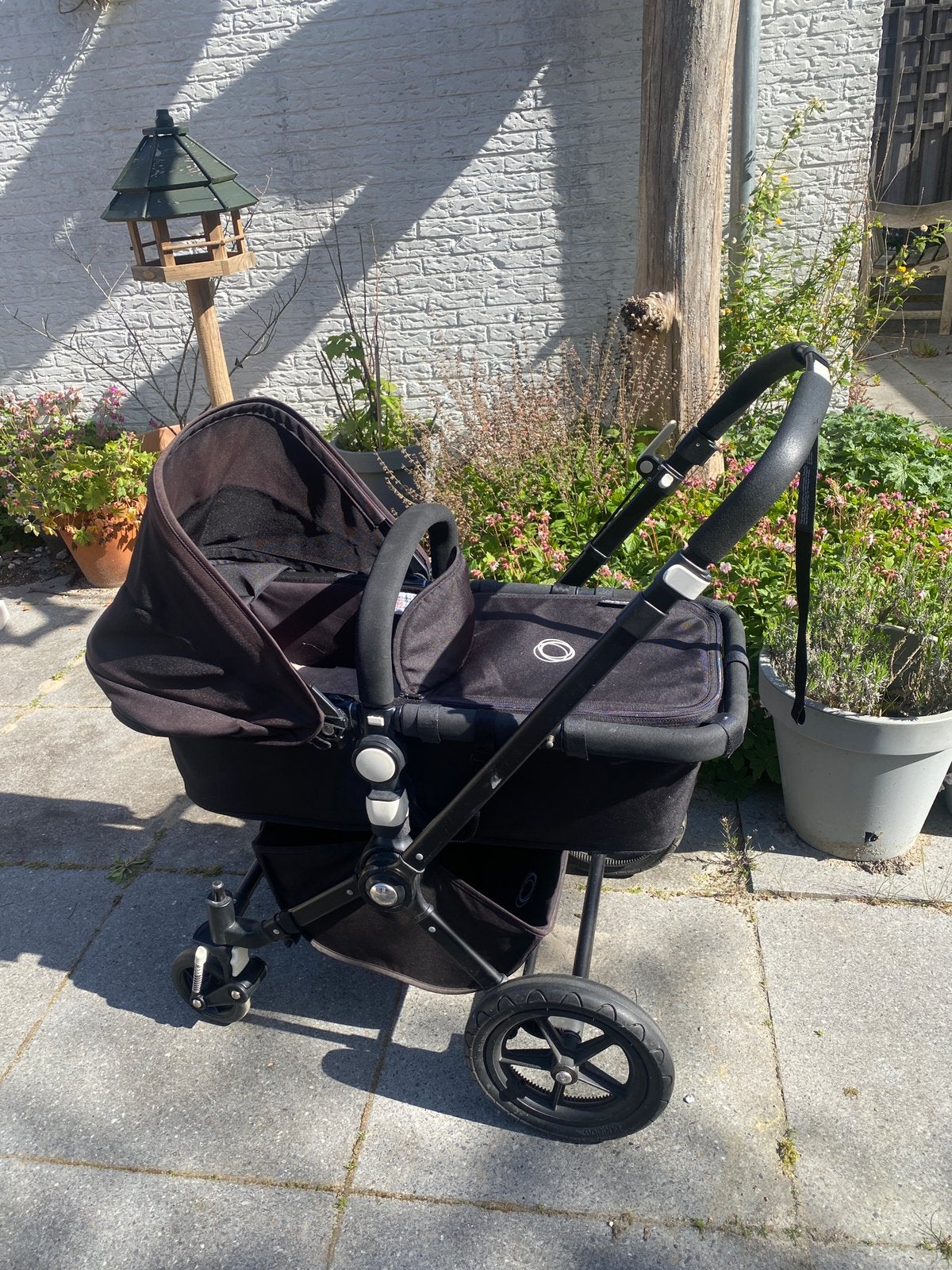 Complete Bugaboo Cameleon met nieuwe voorwielen, Ophalen, Gebruikt, Bugaboo, Verstelbare duwstang