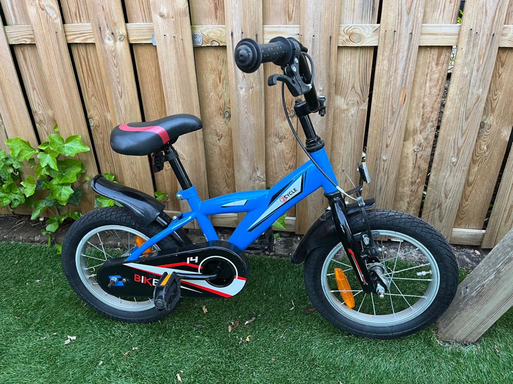 2 Cycle kinderfiets 14”, Fietsen en Brommers, Ophalen, Zo goed als nieuw, Minder dan 16 inch