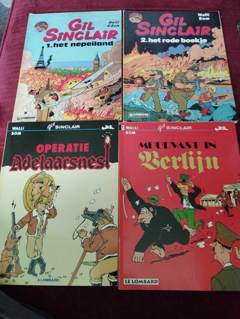 Gil sinclair compleet, Complete serie of reeks, Ophalen, Gelezen, Walli/bom