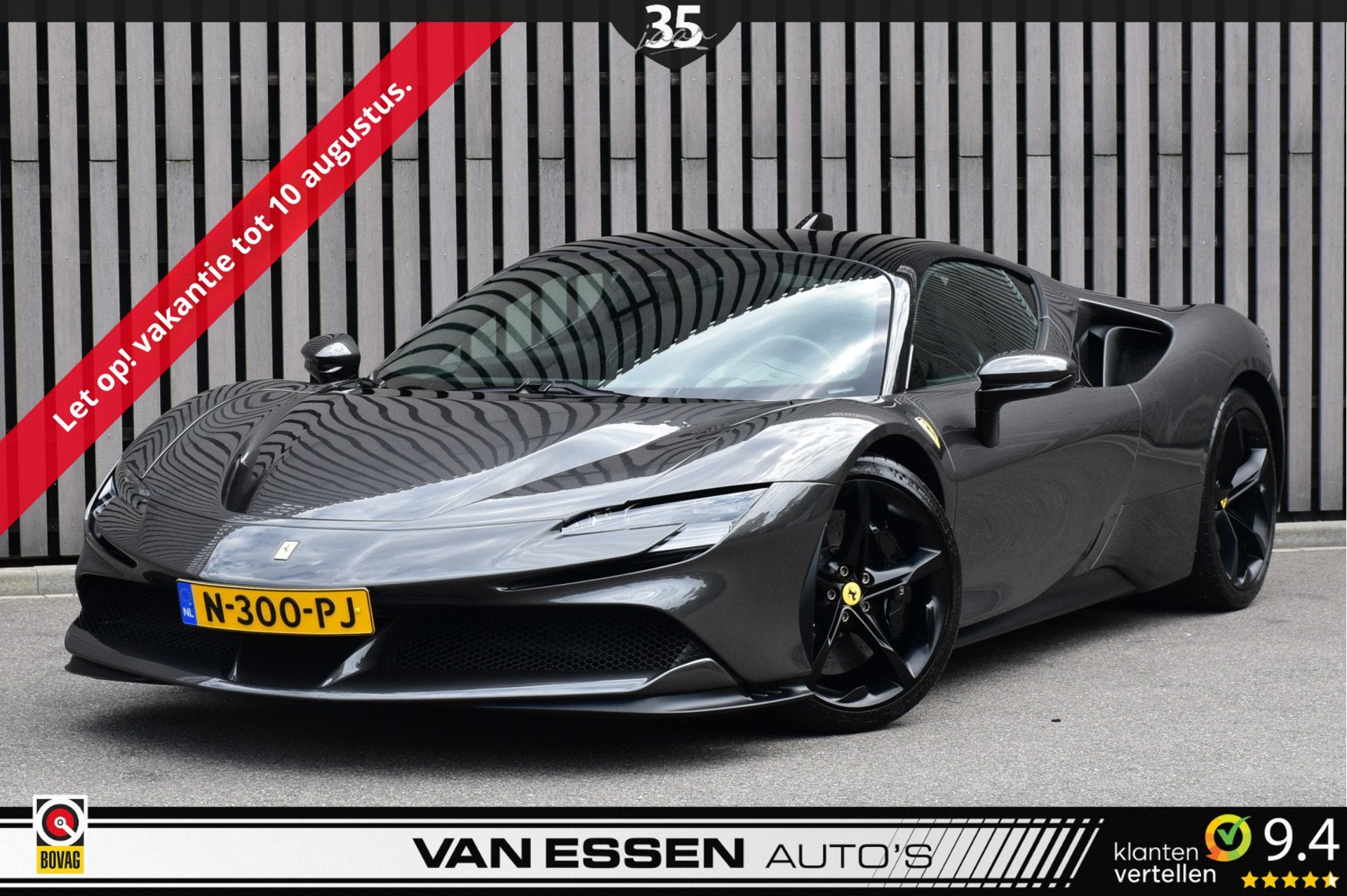 Ferrari SF90 Stradale 4.0 V8 |FERRARI WARRANTY| Carbon Racin, Auto's, Ferrari, Automaat, 7 kWh, Origineel Nederlands, Bedrijf