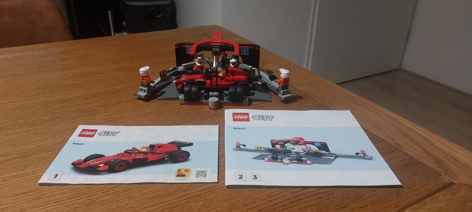 LEGO City 60443 Raceauto en Racemonteur, Ophalen, Zo goed als nieuw, Compleet, Lego