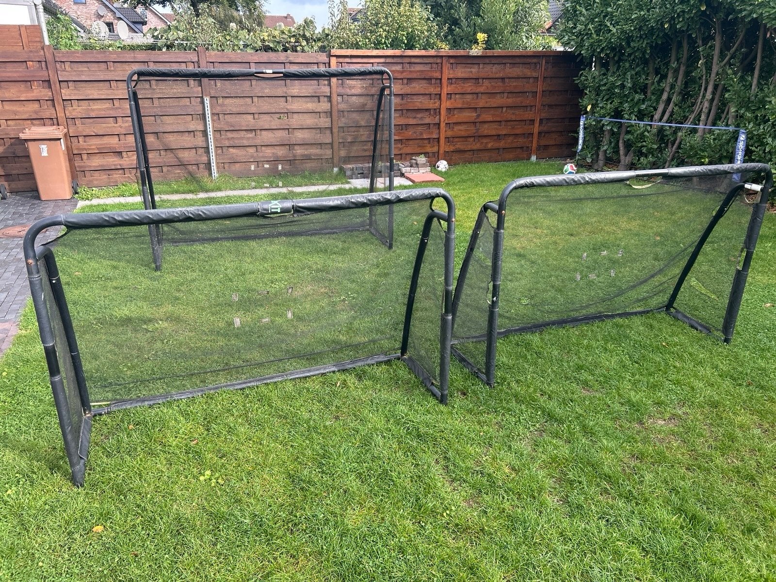 Voetbaldoelen set - 1 grote en 2 kleine doelen, Maat XS of kleiner, Ophalen, Gebruikt, Overige typen