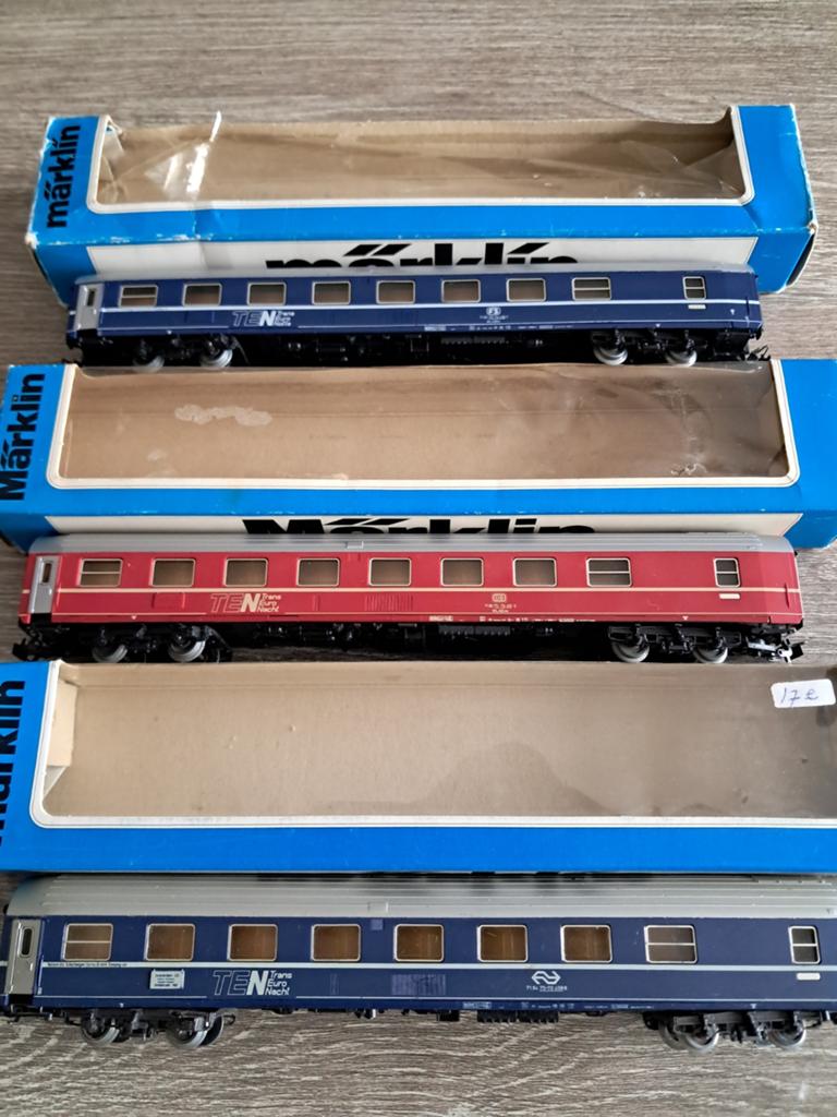 MARKLIN 4150. 4151. 4152, Hobby en Vrije tijd, Modeltreinen | H0, Wisselstroom, Wagon, Ophalen of Verzenden, Zo goed als nieuw