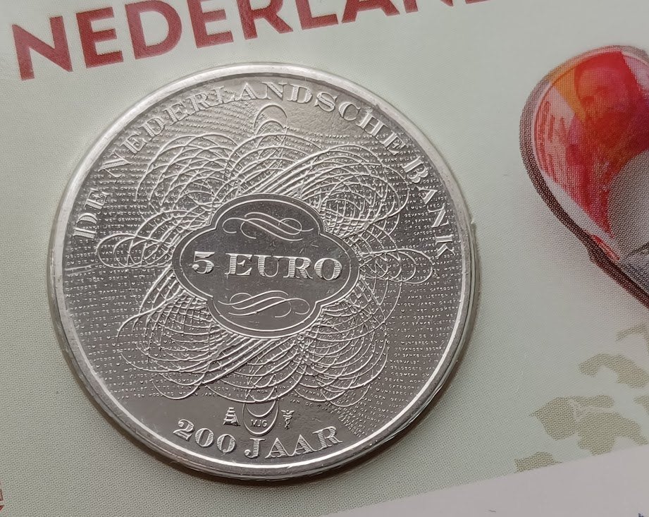 Het De Nederlandsche Bank Vijfje - 2014, Postzegels en Munten, Munten | Nederland, Verzenden, Koningin Beatrix, Euro's, Setje