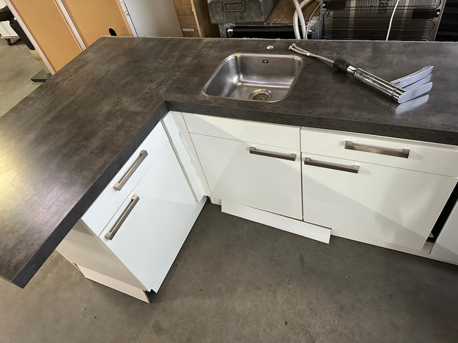 Keuken, Ophalen, Gebruikt, Q, Wit