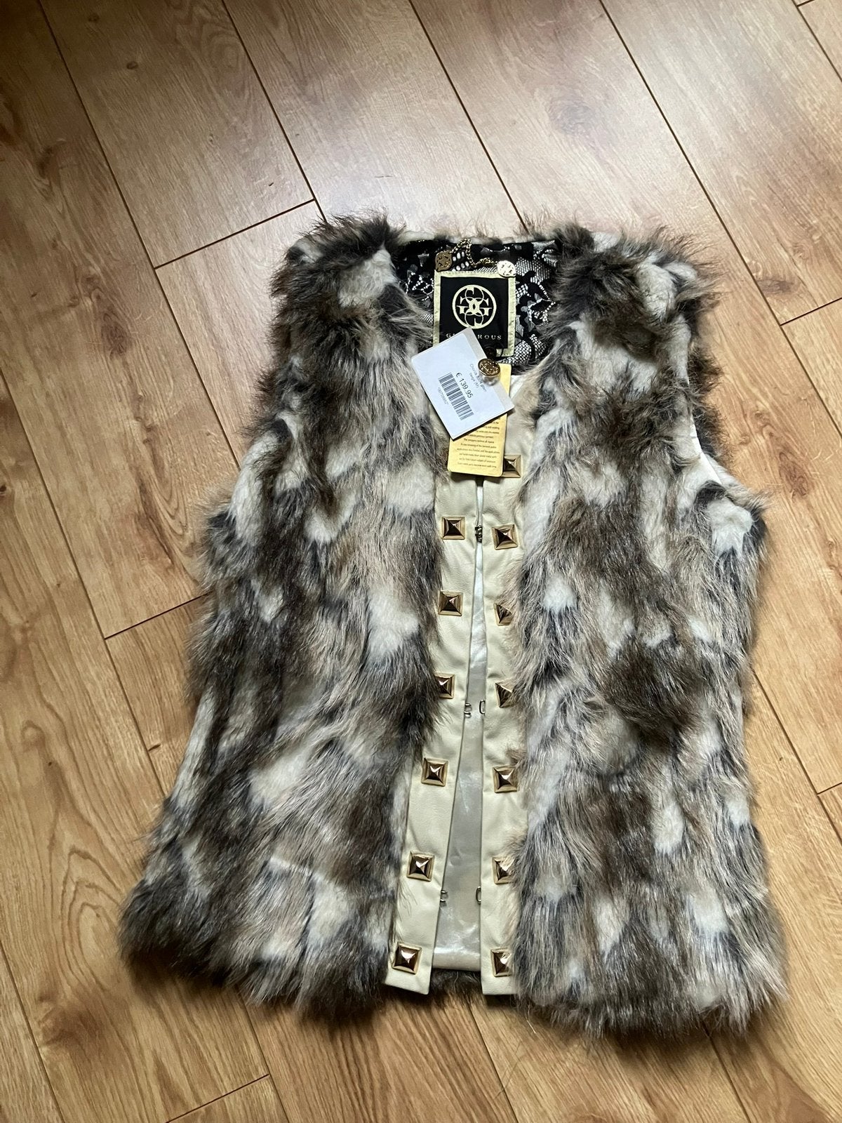 Glamorous Faux Fur Gilletje    Maat M met kaartje, Ophalen of Verzenden, Nieuw, Maat 38/40 (M), Meerkleurig