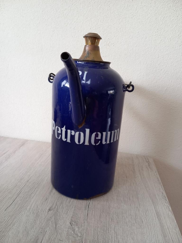 Petroleumkan 3l,  uit 1920, Antiek en Kunst, Antiek | Emaille, Ophalen of Verzenden