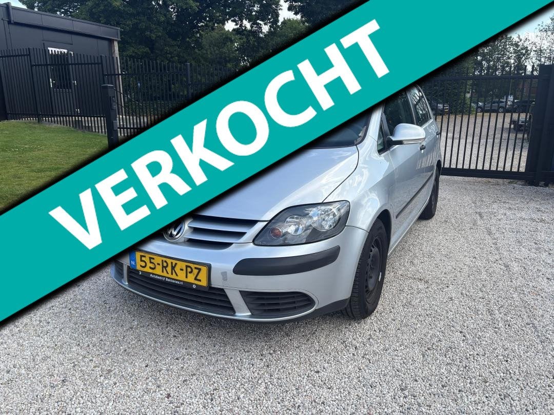 Volkswagen Golf Plus 1.6 FSI Comfortline, Stof, Gebruikt, Zwart, 4 cilinders