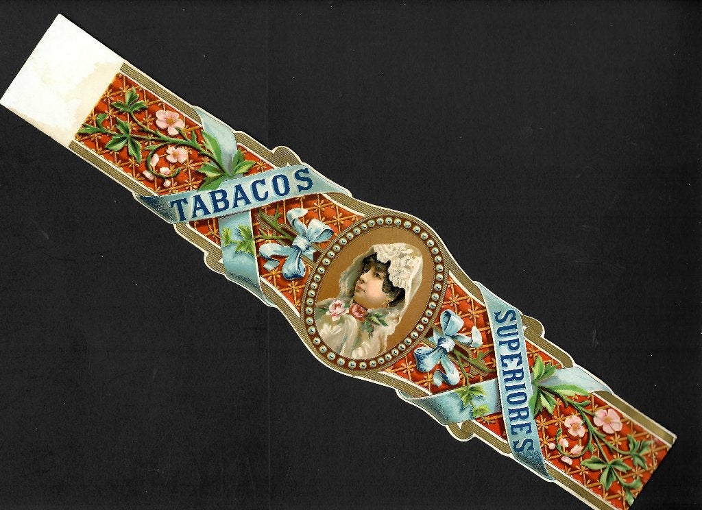 Tabacos Superiores  kistband, Verzamelen, Ophalen of Verzenden, Sigarenbandjes