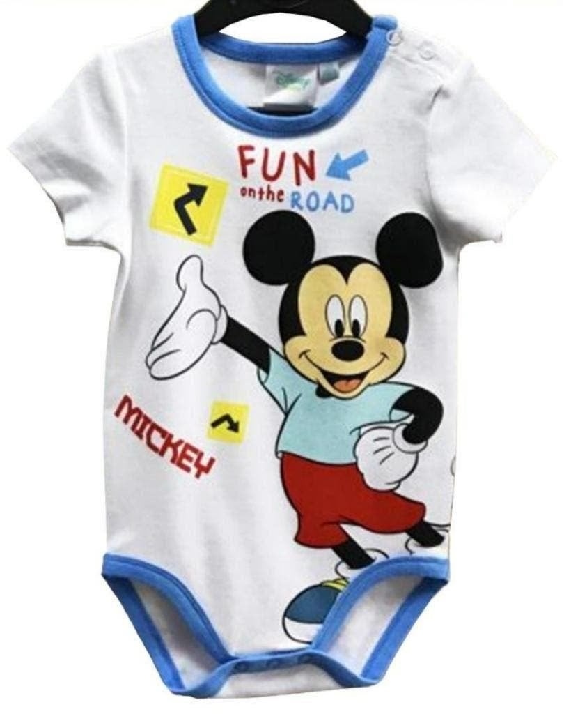 Mickey Mouse Rompertje - Maat 50/56-62/68-74/80 - Disney, Nacht- of Onderkleding, Nieuw, Ophalen of Verzenden, Mickey Mouse