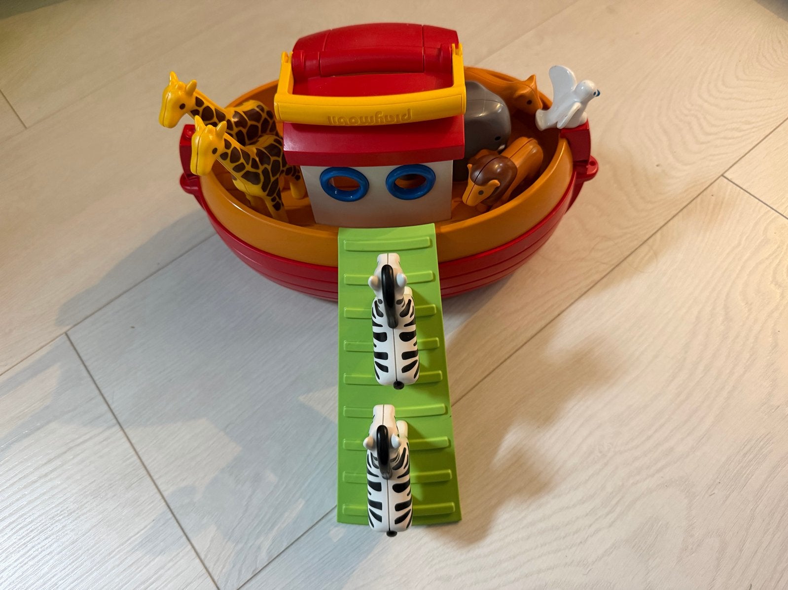 Playmobil 1.2.3. Ark van Noach met Dieren, Ophalen, Gebruikt, Complete set, 1.2.3